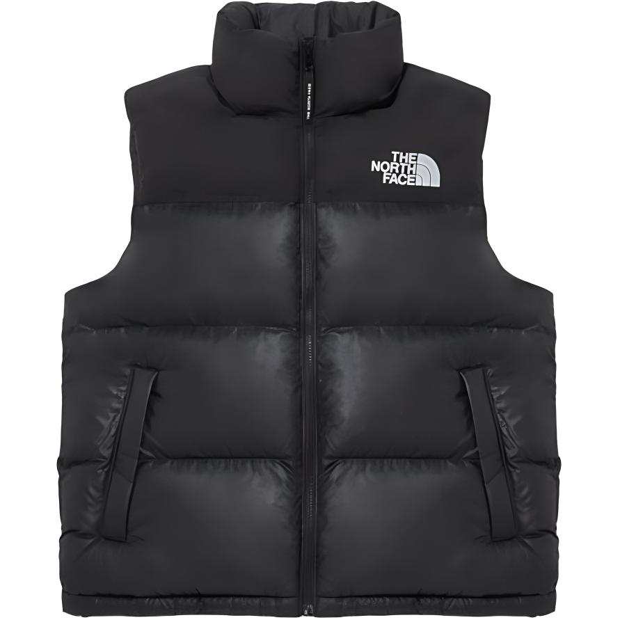 THE NORTH FACE M'S Nuptse On Ball Vest Black Unisex Korea Version
