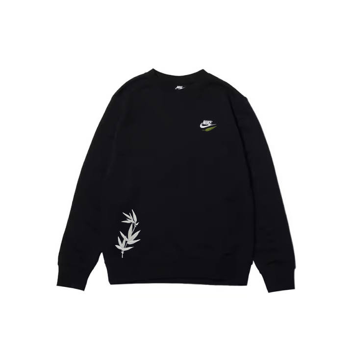 Nike Nike Sweatshirts Men's Black Crew Neck Moderate