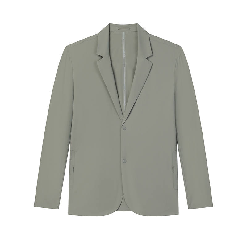 FILA Business Suits Men's Murky Olive Green Suit Collar Moderate Business Suit