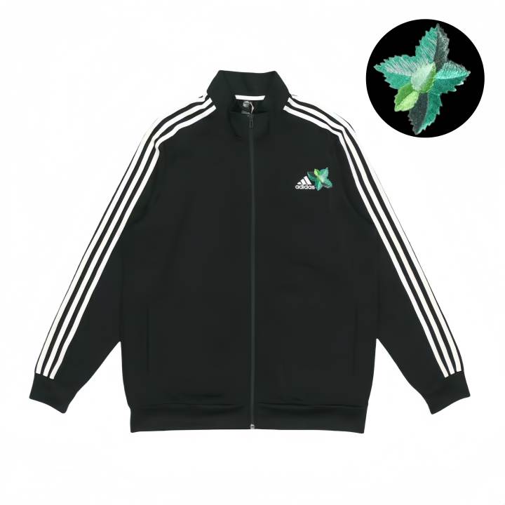 Adidas Adidas Jackets Unisex Black Stand Collar Moderate Pilot