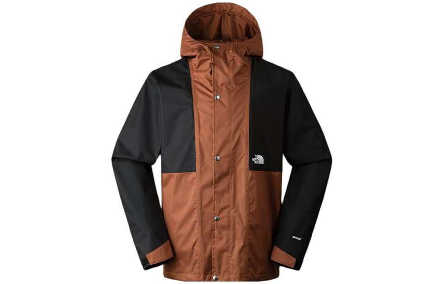 THE NORTH FACE Urban Exploration Waterproof And Windproof To Keep Warm Windbreaker Jacket Men's Brown