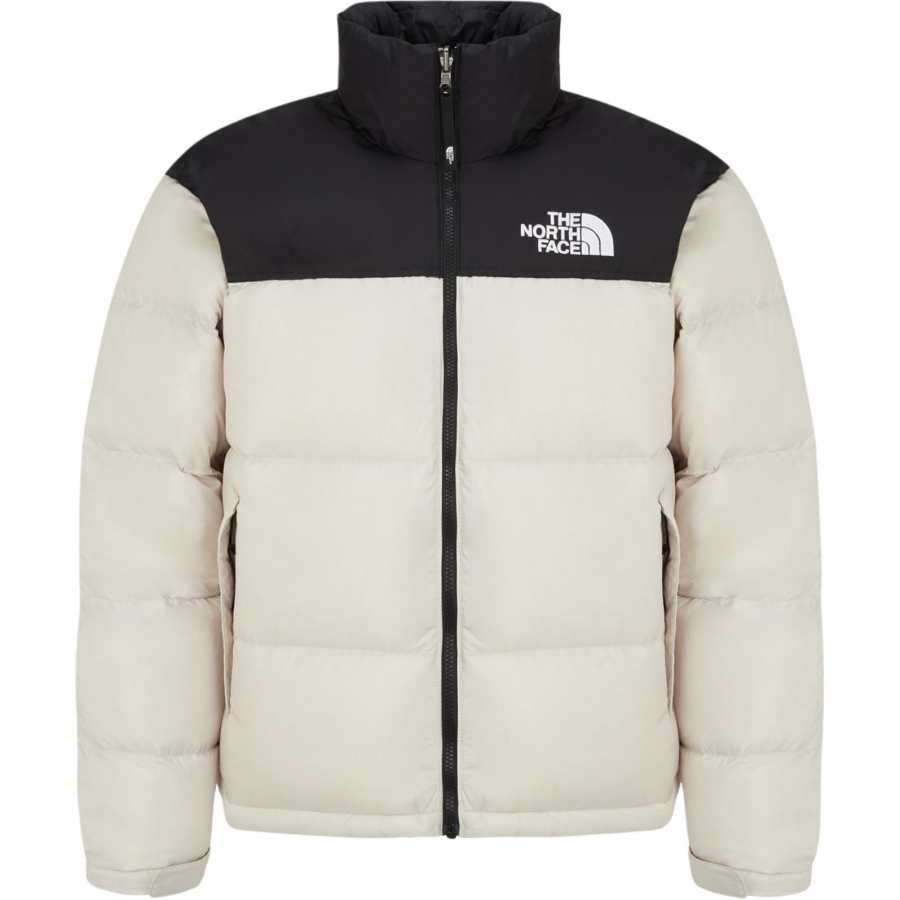 THE NORTH FACE Nuptse M's Eco Jacket Down Jackets & Coats Unisex Ecru