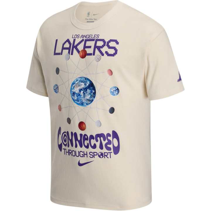 Nike Nike x NBA Los Angeles Lakers Courtside SS25 T Shirt Men's Solid Color