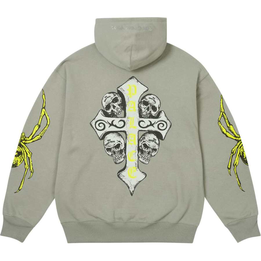 PALACE The Great Frog FW24 Sweatshirt Unisex Gray