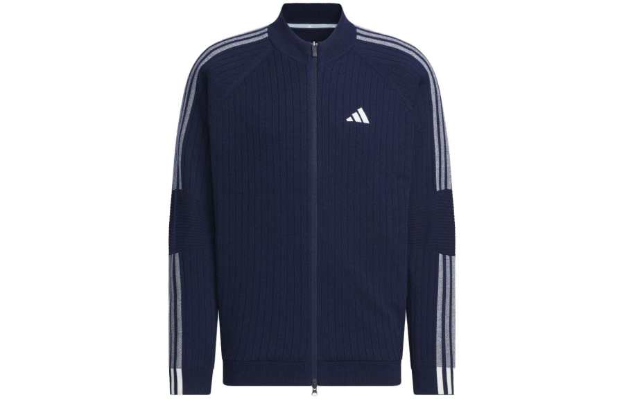 Adidas Adidas Jackets Men's Marine Blue Stand Collar Moderate Other