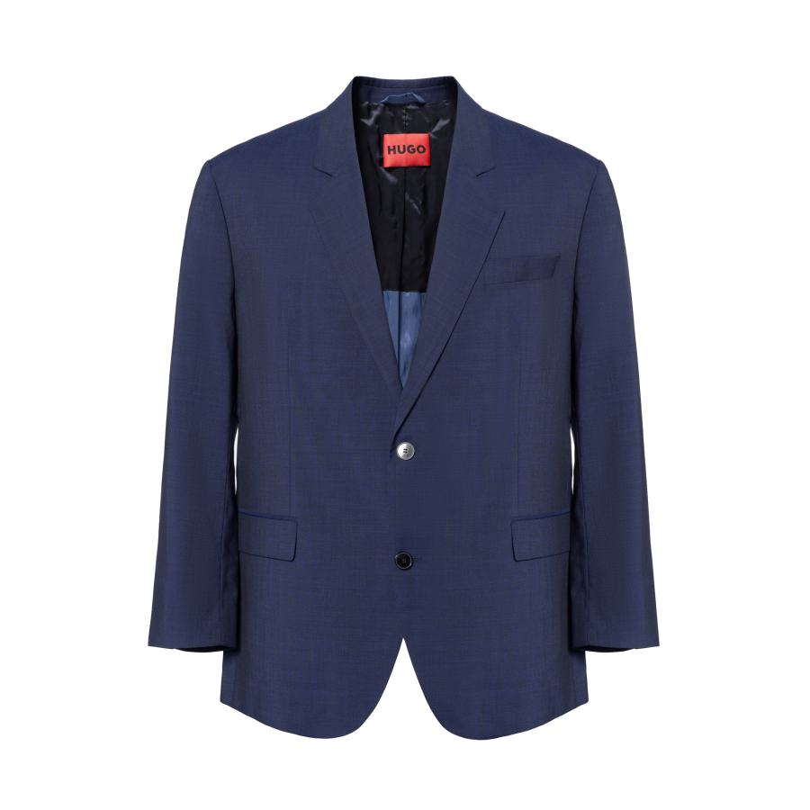 HUGO BOSS Business Suit Coat Men's Dark Blue