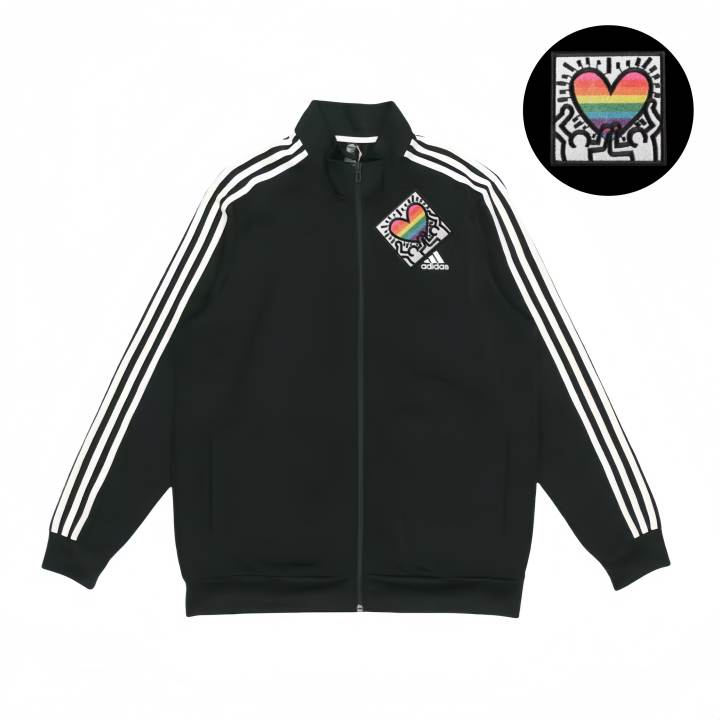 Adidas Adidas Jackets Unisex Black Stand Collar Moderate Pilot