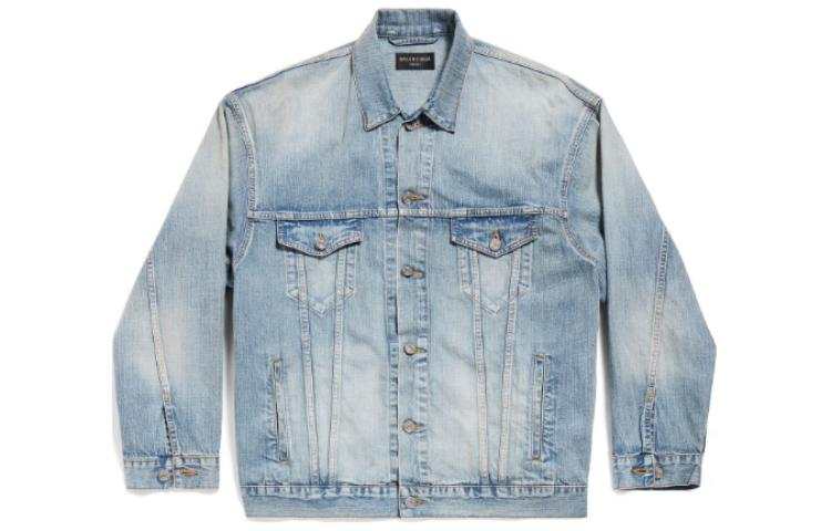 Balenciaga Paris Tropical Denim Jacket