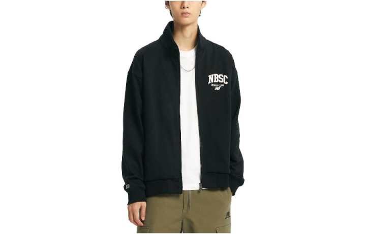 New Balance New Balance Jackets Men's Black Stand Collar Moderate Other