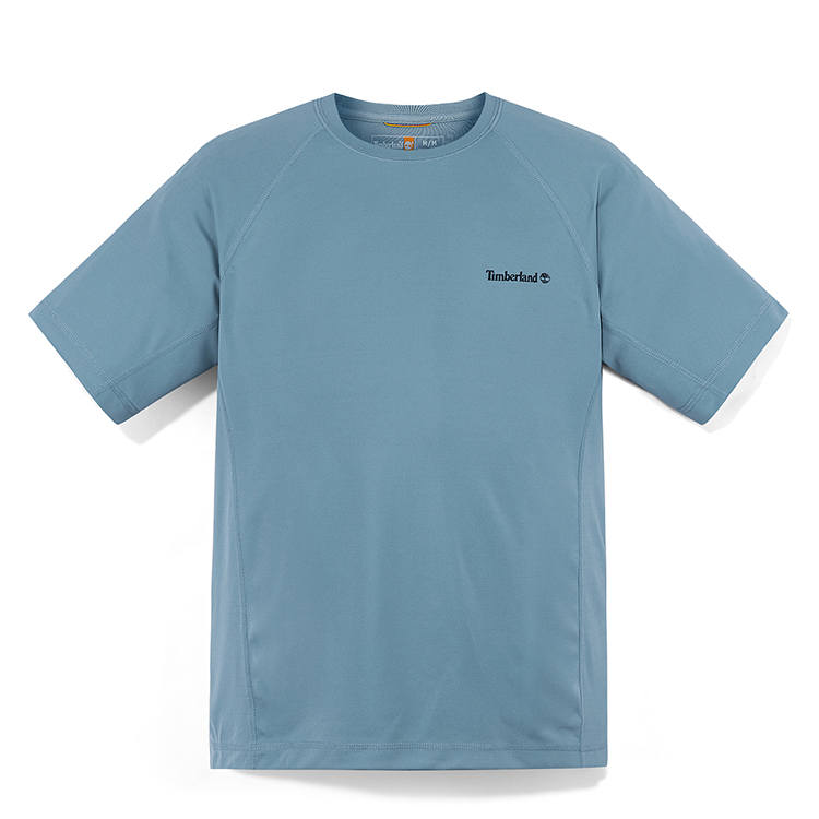 Timberland T Shirt Men's Steel Blue