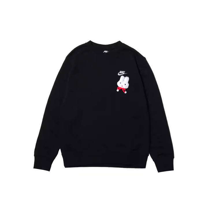 Nike Nike Sweatshirts Men's Black Crew Neck Moderate