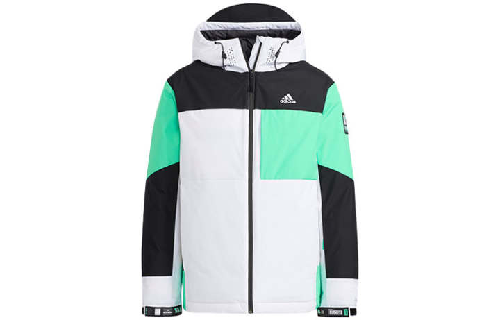 Adidas Adidas Down Jackets Men's White Hooded Moderate Other