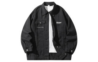 Mogao Denim Jackets Unisex Lapel Moderate Other