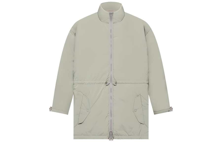 Fear Of God Essentials SS22 Puffer Jacket Winter Men's Gray Green