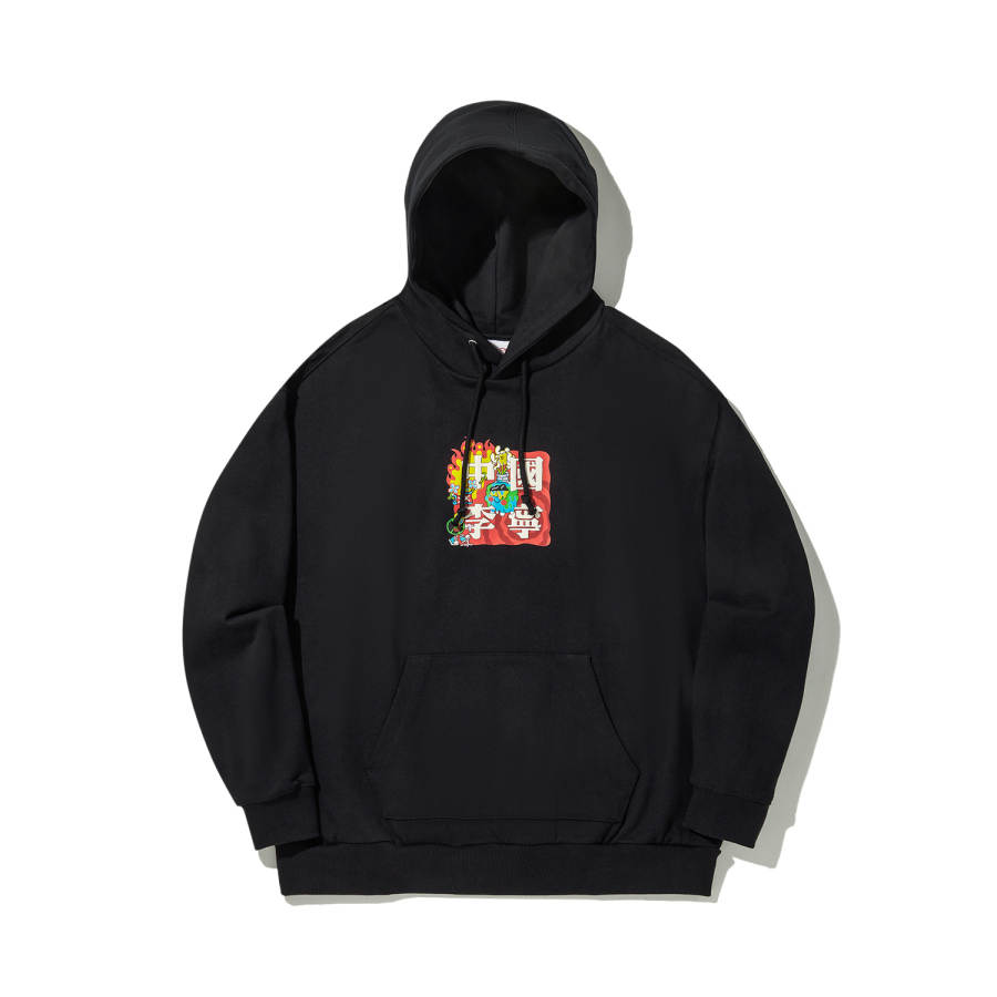 Li-Ning Li Ning Sweatshirts Men's Black Hooded Moderate
