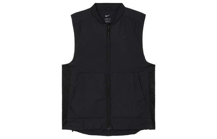 Nike Nike Therma Vests Men's Black Baseball Collar Moderate Other