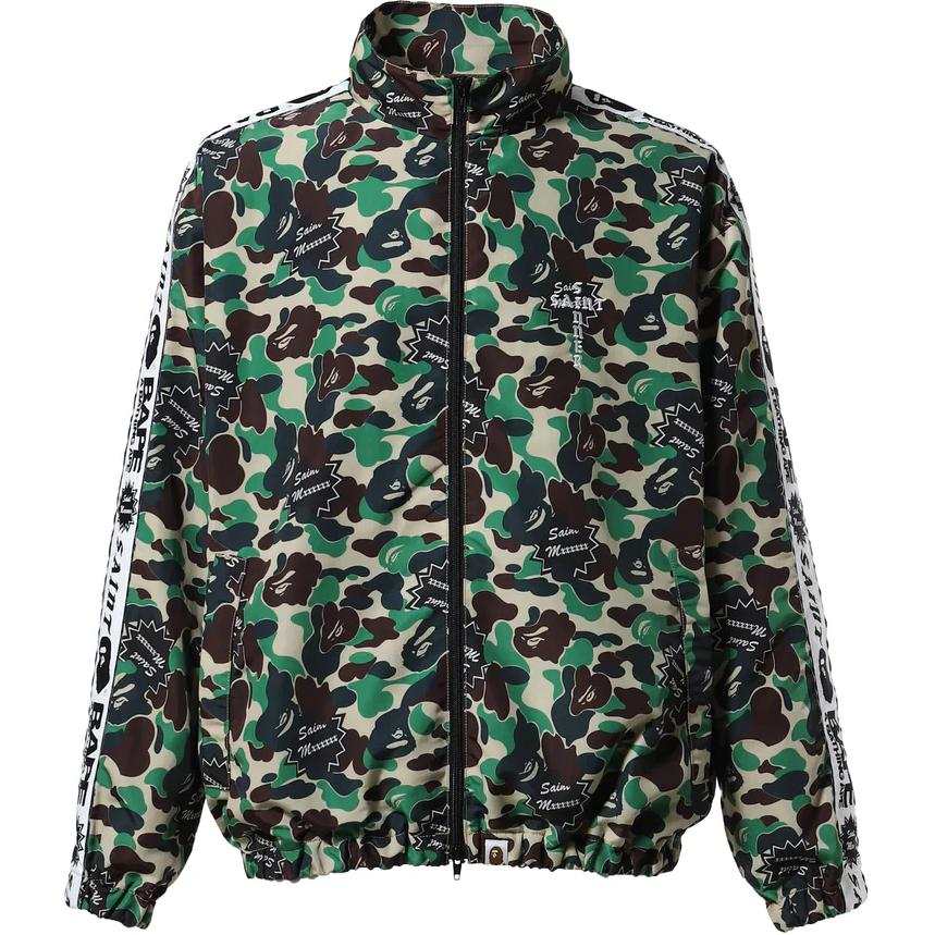 Saint Mxxxxxx Camouflage-Print Bomber Jacket
