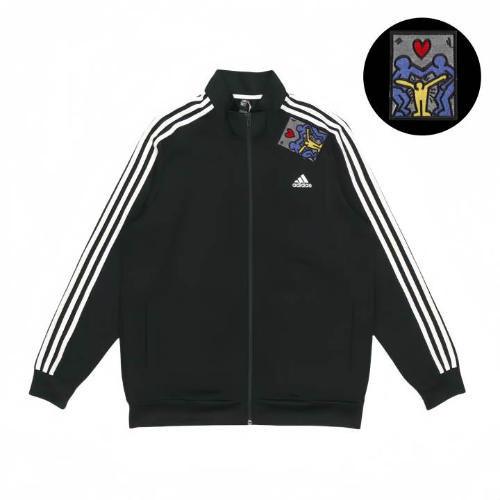 Adidas Adidas Jackets Unisex Black Stand Collar Moderate Pilot