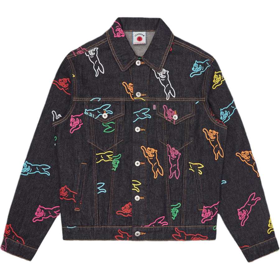 Ice Cream Ice Cream Running Dog Denim Jacket