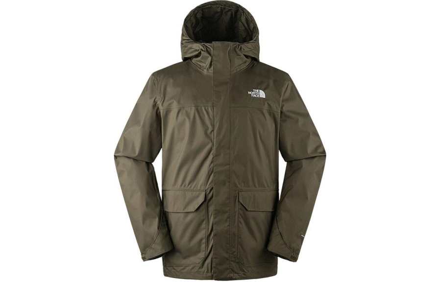 THE NORTH FACE Urban Exploration Waterproof, Windproof, Breathable, Water Repellent Windbreaker Jacket Men's Green