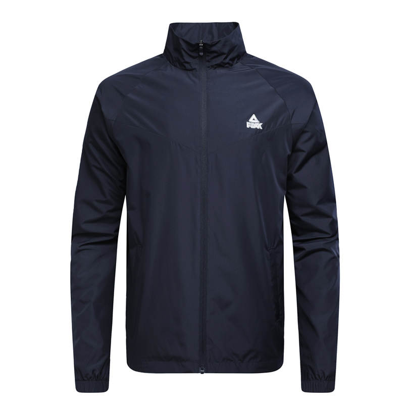 PEAK PEAK Jackets Men's Midnight Blue Stand Collar Moderate Other