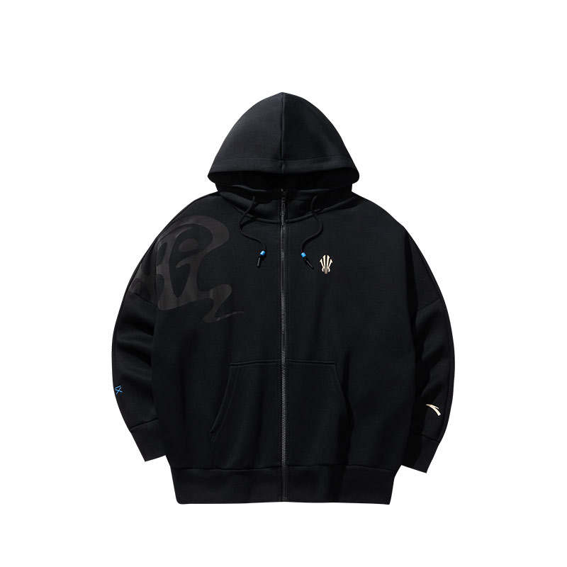 ANTA Anta Basketball Collection Sweatshirt Unisex Basic Black