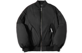 ROCAWEAR Down Jackets Unisex Baseball Collar Thickened Down Jacket