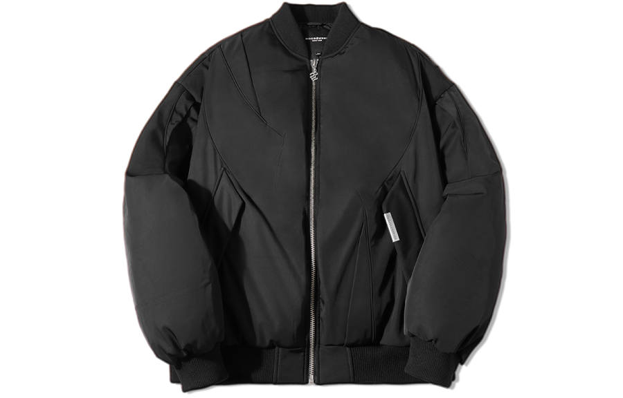 ROCAWEAR Down Jackets Unisex Baseball Collar Thickened Down Jacket