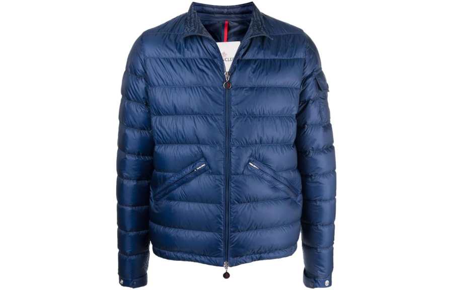 Moncler Moncler Agay SS22 Down Jacket Men's Blue