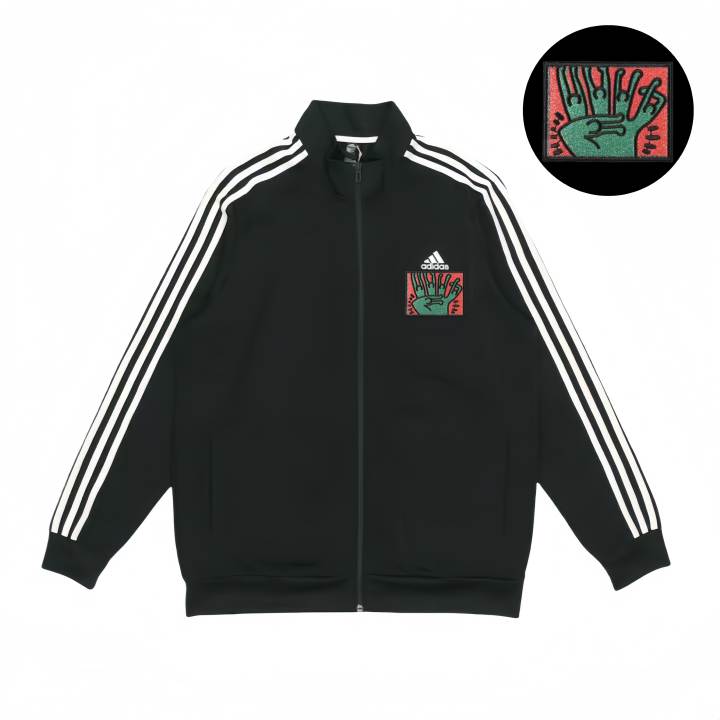 Adidas Adidas Jackets Unisex Black Stand Collar Moderate Pilot