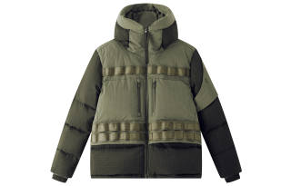 LNG X Nemen Collection Down Jackets Unisex Army Green Moderate Other