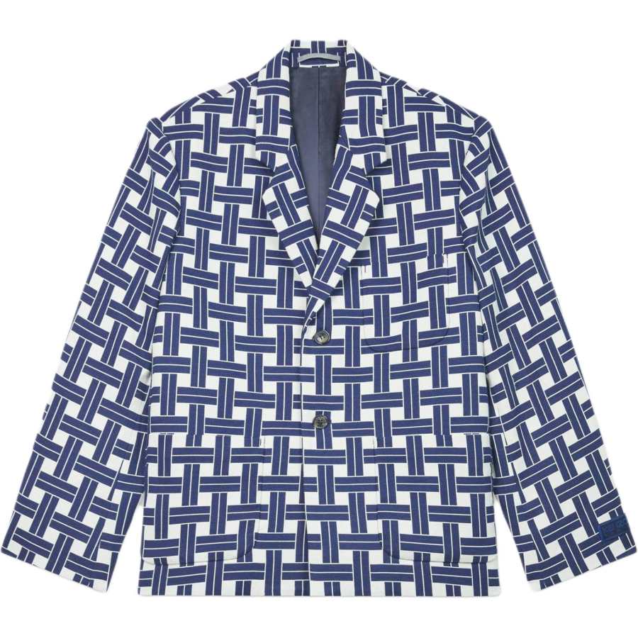 KENZO FW24 Business Suit Coat Men's Midnight Blue