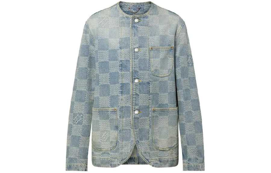 LOUIS VUITTON LOUIS VUITTON Damier Denim Chic Jacket