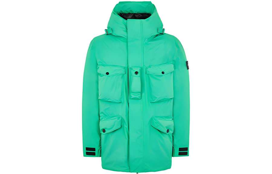 STONE ISLAND FW21 Down Jacket Unisex Green