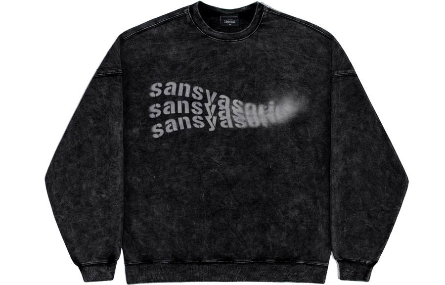 SANSYAS Sweatshirts Unisex Crew Neck Moderate Regular