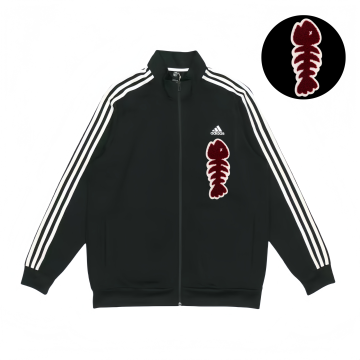 Adidas Adidas Jackets Unisex Black Stand Collar Moderate Pilot