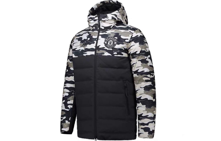 Adidas Adidas Down Jackets Men's Black Hooded Moderate Other