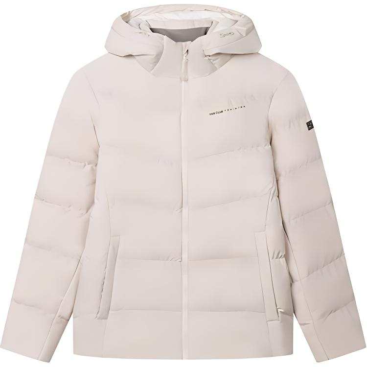 361° Sports Life Collection Puffer Jacket Men's Light Beige Gray