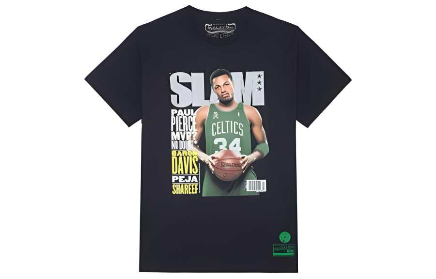 Mitchell Ness Mitchell Ness x SLAM T Shirt Unisex Black