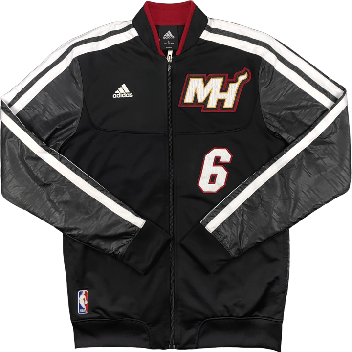 Adidas Adidas x NBA Miami Heat Team Jacket Unisex Black