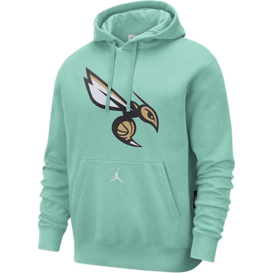 Jordan JORDAN Charlotte Hornets Club City Edition Men's JORDAN Nba Fleece Pullover Hoodie