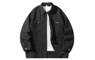 Mogao Denim Jackets Unisex Lapel Moderate Other