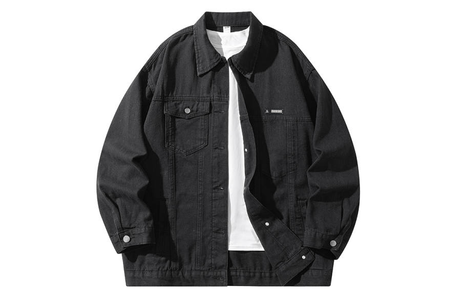 Mogao Denim Jackets Unisex Lapel Moderate Other
