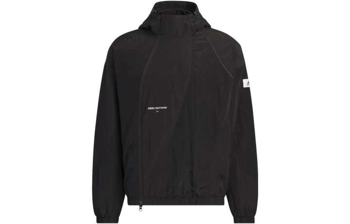 Adidas Adidas Lounge Jackets Men's Black Hooded Moderate Other