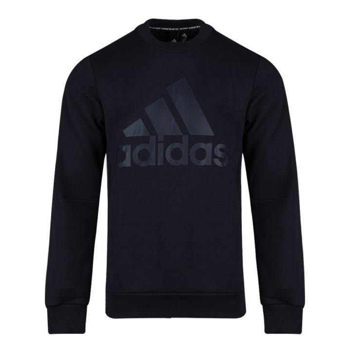 Adidas Adidas Sweatshirts Men's Blue Crew Neck Moderate Regular