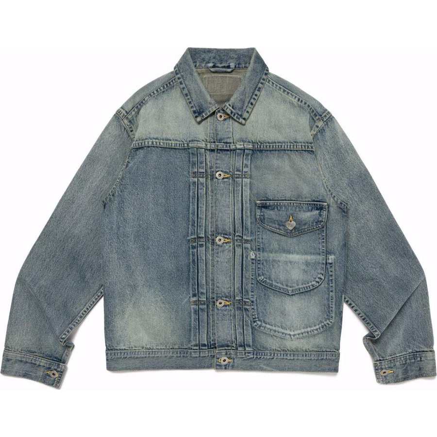 HUMAN MADE x VERDY Denim Jacket Unisex Indigo