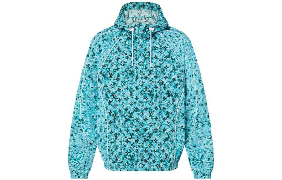 LOUIS VUITTON Louis Vuitton 2010 monogram-printed windbreaker parka