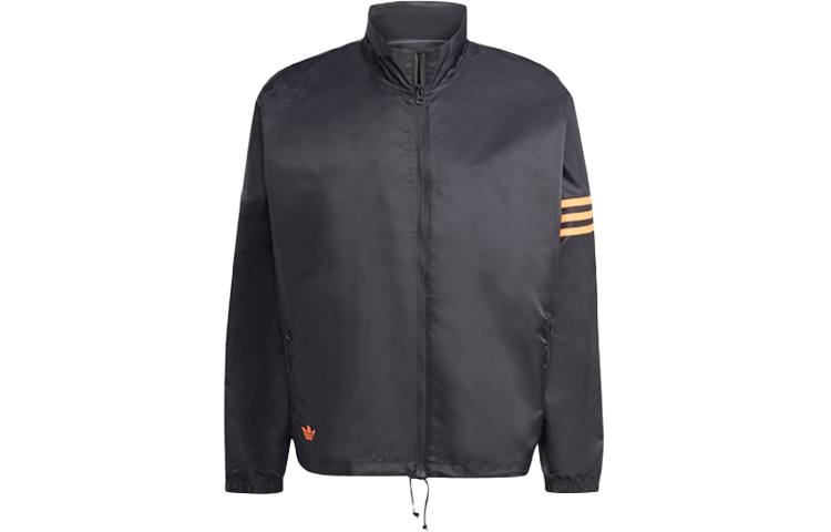 Adidas Originals Neuclassics Jackets Men's Black Stand Collar Moderate Other