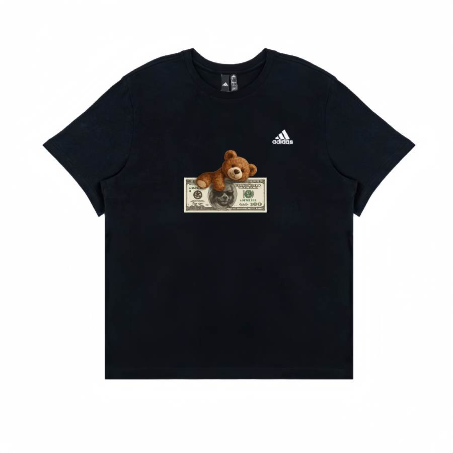 Adidas Adidas T Shirts Unisex Black Crew Neck Moderate Straight Fit