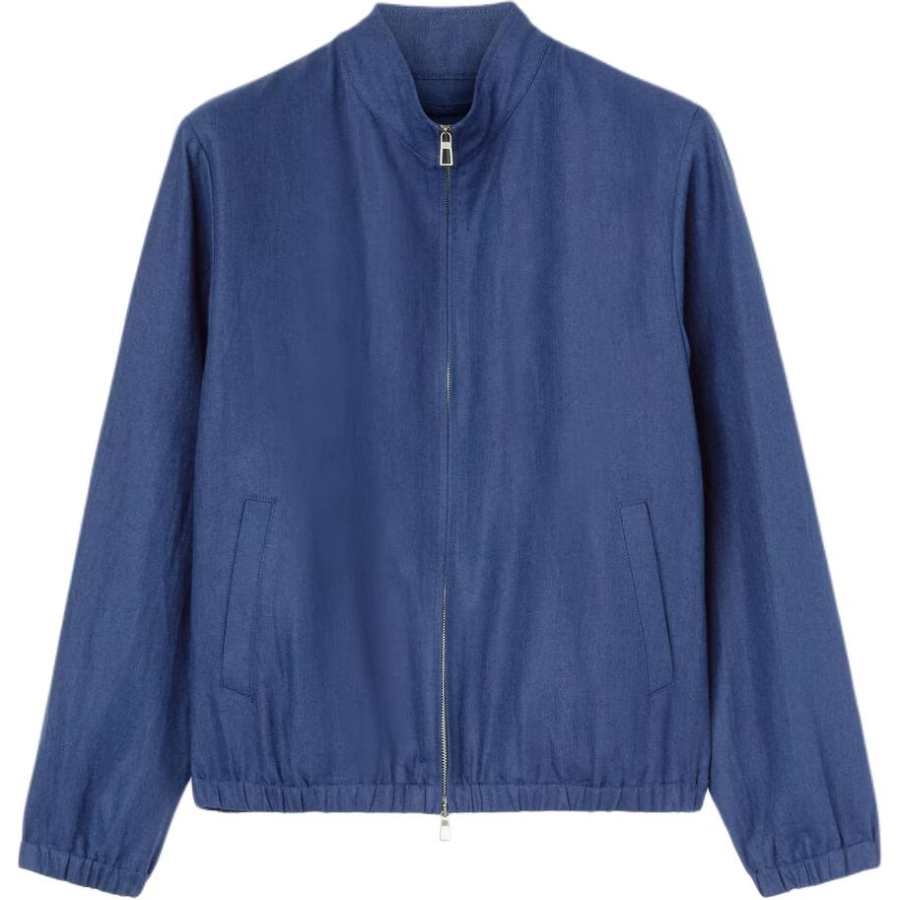 Loro Piana SS24 Jackets & Coats Men's Sea Blue